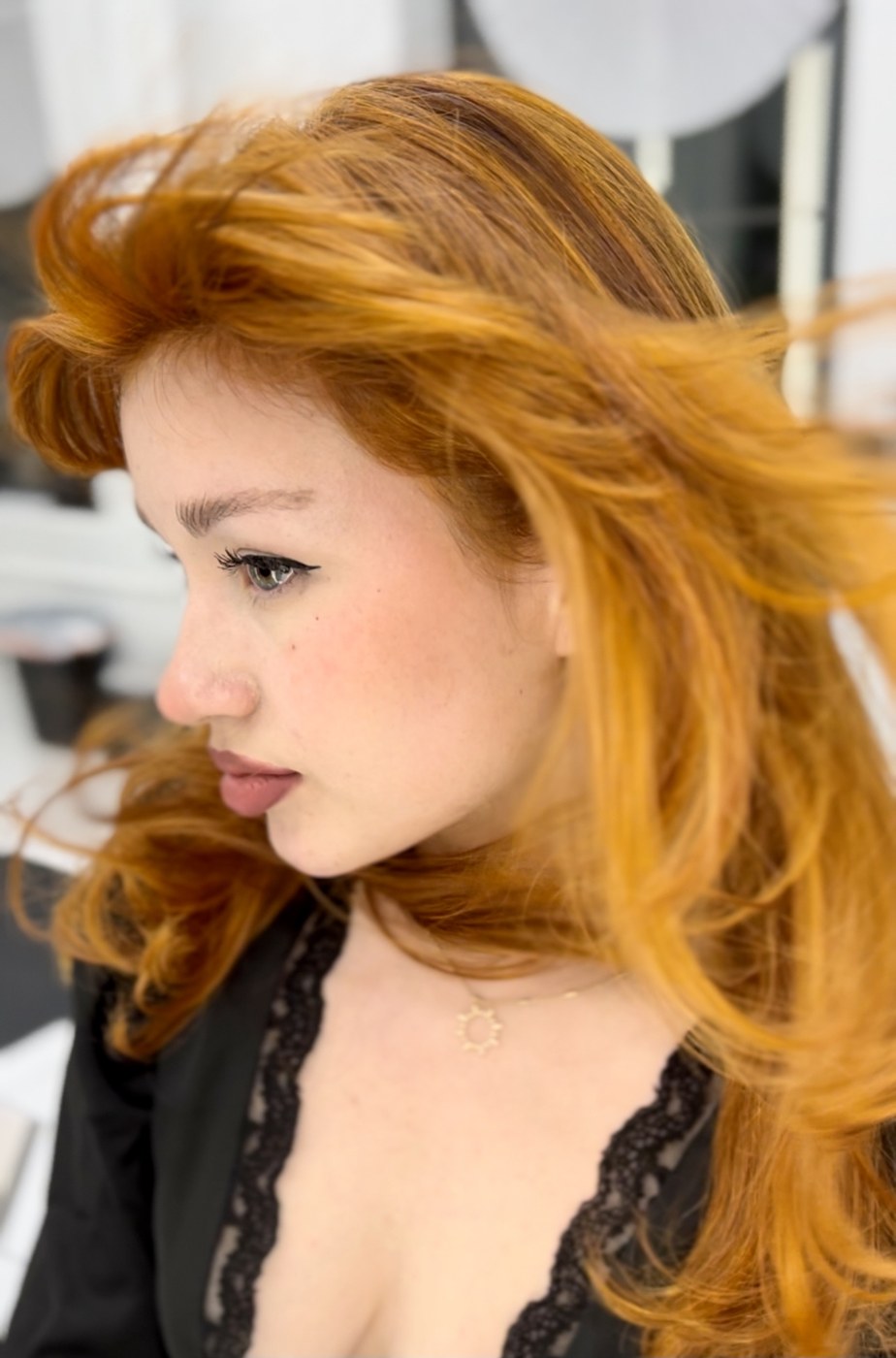 Recent haircut work — razor cut