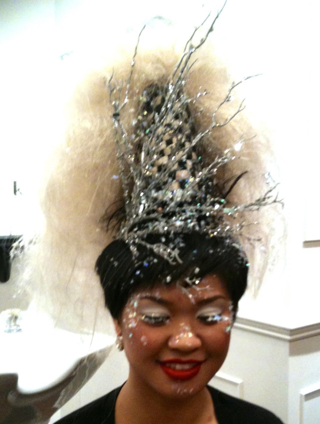 Styling work — wave set